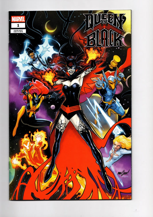 Queen In Black #1  David Marquez Connecting Variant B Blind Bag Cover