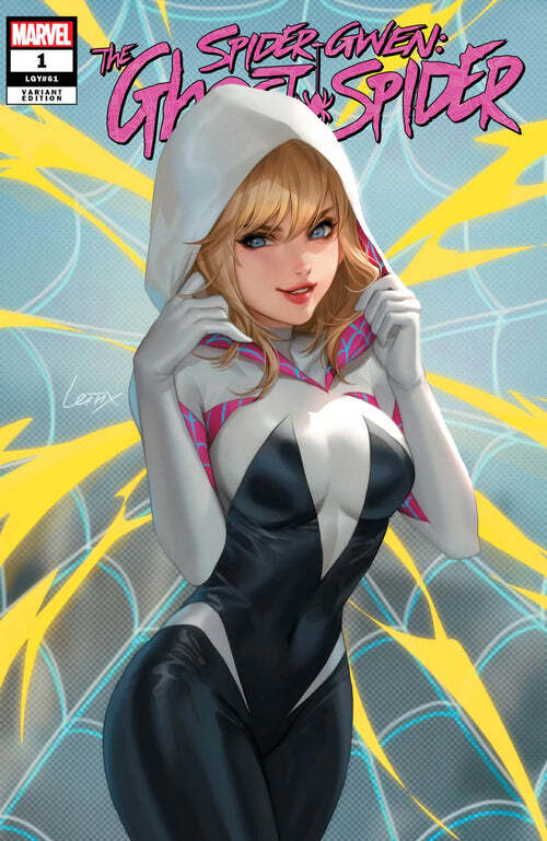 SPIDER-GWEN GHOST SPIDER #1 LEIRIX LI EXCLUSIVE VARIANT LE WITH COA