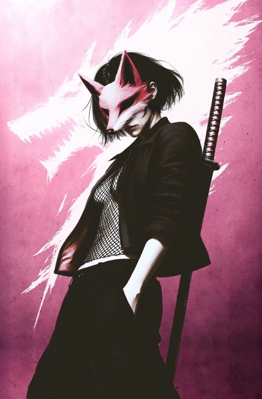 Fox Mask Killer #1 Trinity NYCC FOIL  Laura H. Rubin - NYCC 2026- PRESALE