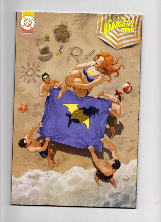 DCS HAWK-GIRL SUMMER #1 COVER B LESLEY LEIRIX LI CARD STOCK VAR