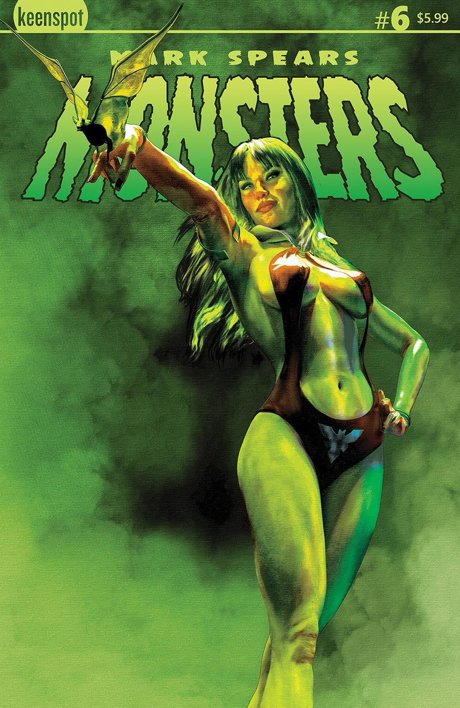 Mark Spears Monsters Issue #6 - Mark Spears - Cover C - Vampirella