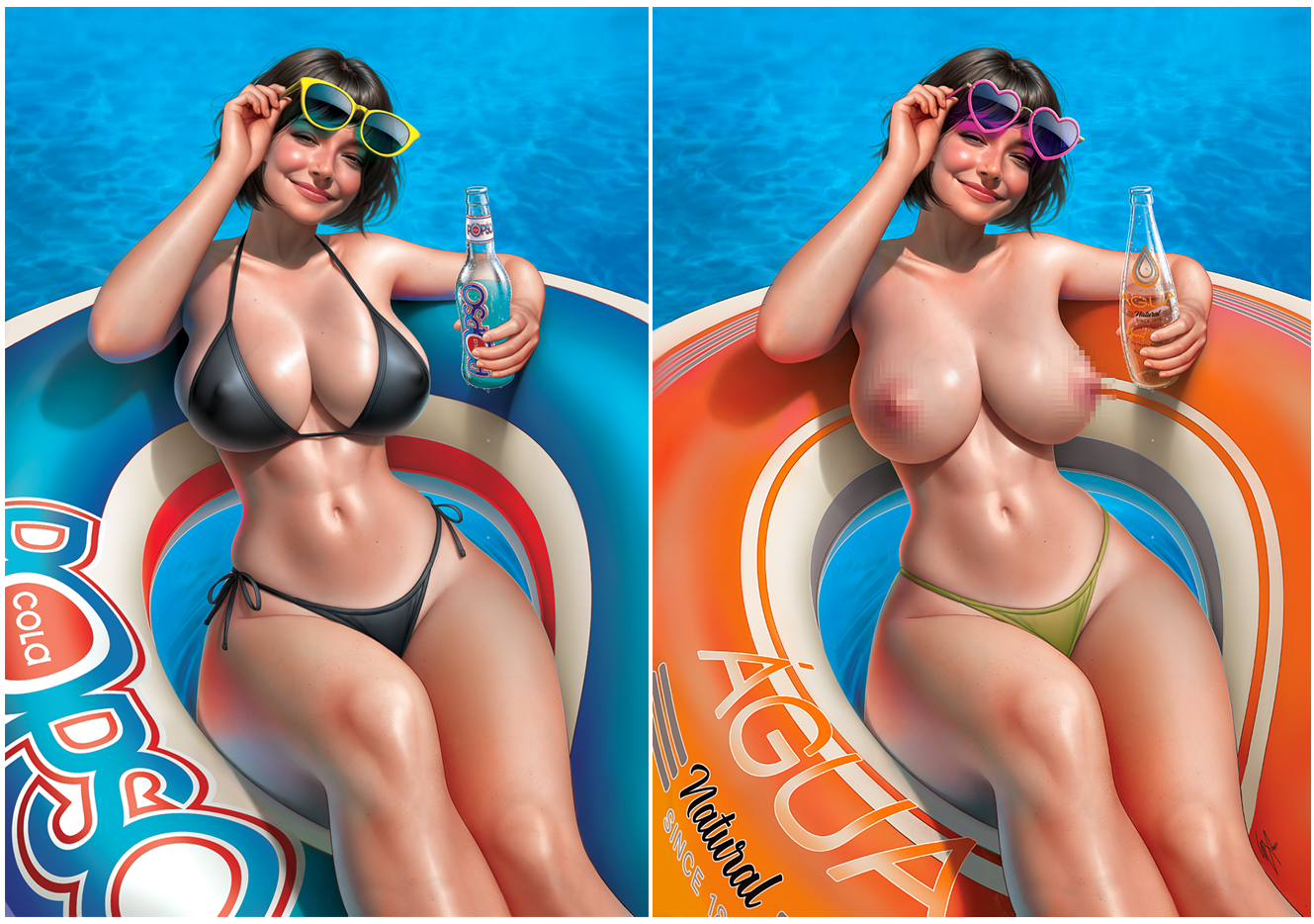 Pop Kill 1 Warren Louw Exclusive Signed Metal Set - PREORDER