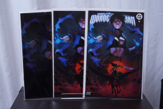 ABSOLUTE WONDER WOMAN #16 IVAN TALAVERA 616 3 Book Set