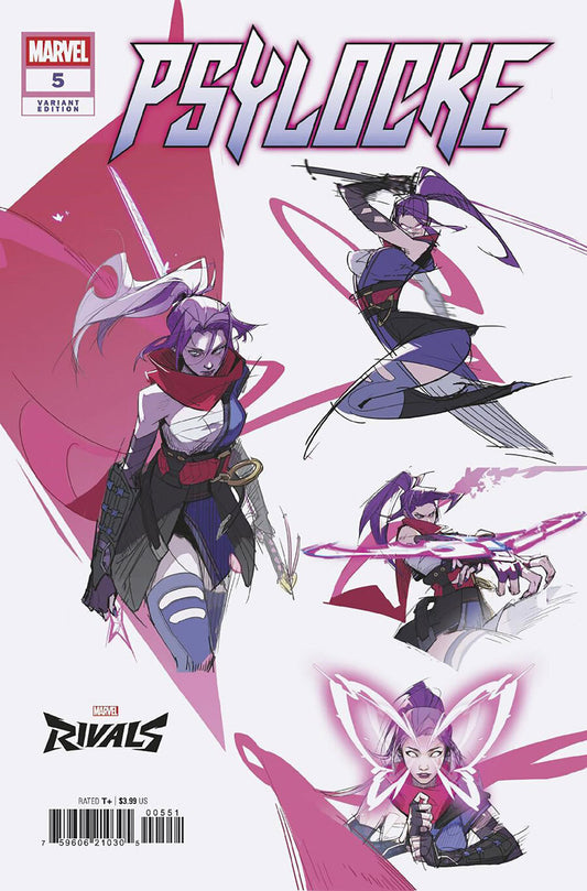 Psylocke Issue #5 - Netease - Marvel Rivals