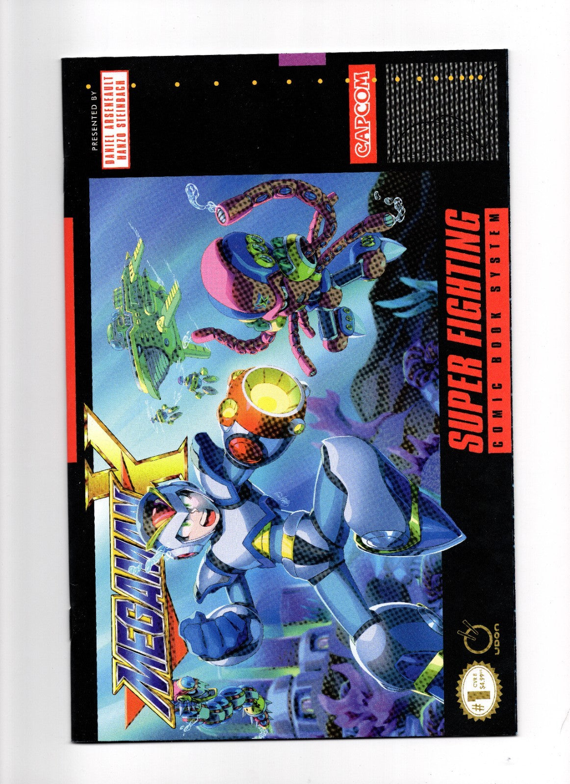 Mega Man X #1-5 Variant Cover Set 1-5 Udon 2026 SNES Homage JEFFREY CRUZ
