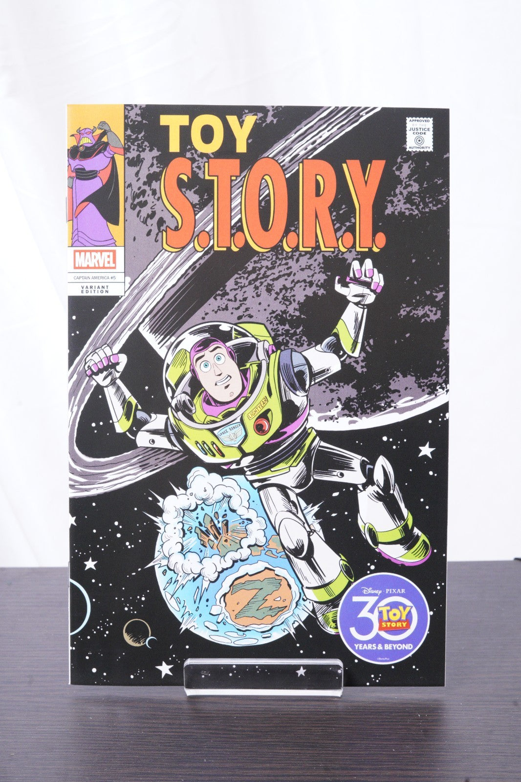 TOY STORY HOMAGE SET OF 3: ASM 16 AVENGERS 32 CAPT AMERICA 5 FORCELLONI PIXAR