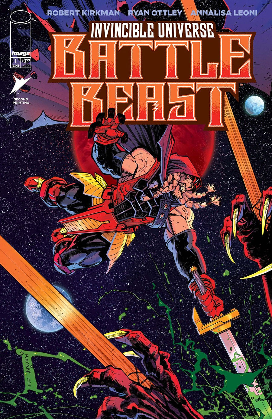 Invincible Universe: Battle Beast Issue #1 - Ryan Ottley & Annalisa Leoni - 2nd