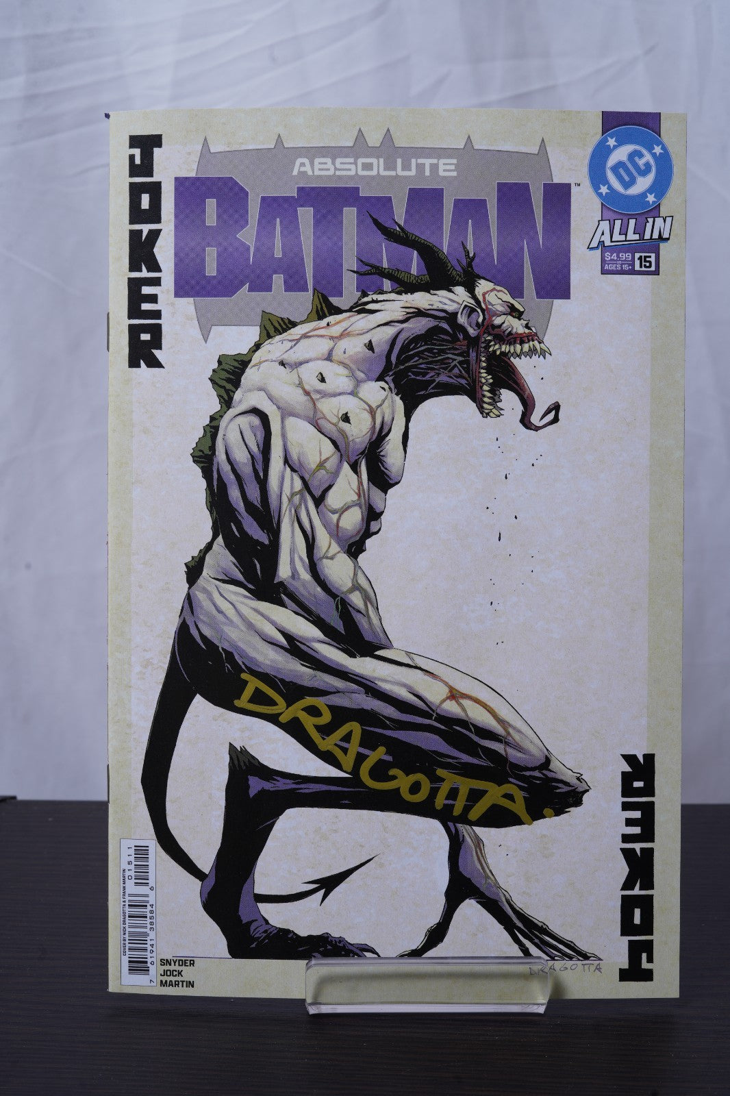 ABSOLUTE BATMAN #15 CVR A NICK DRAGOTTA - SIGNED BY NICK DRAGOTTA