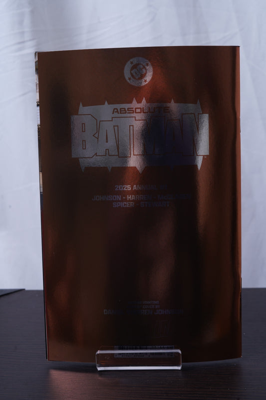 ABSOLUTE BATMAN 2025 ANNUAL #1 Daniel Johnson - 2nd Print - Flamethrower Foil