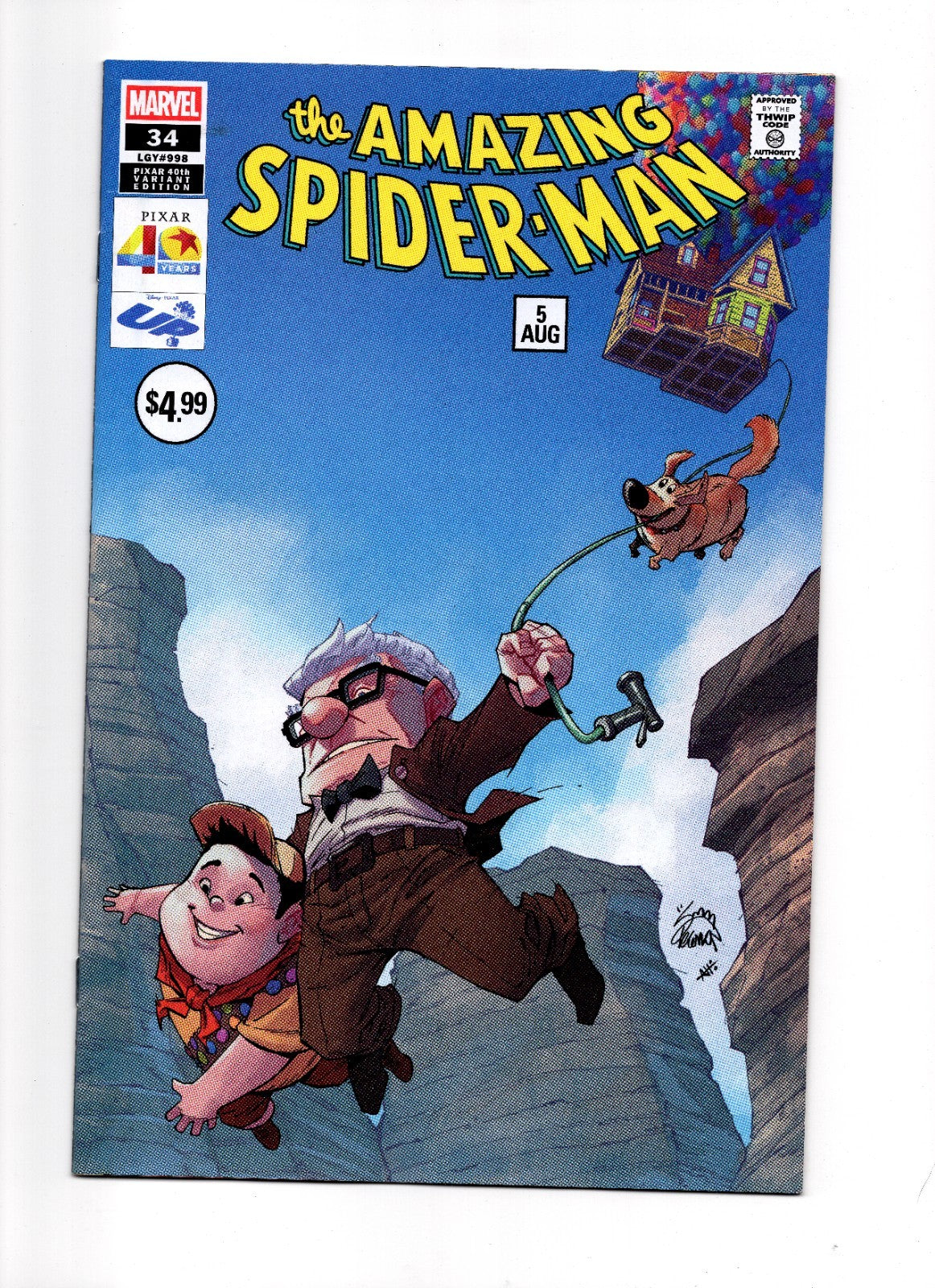 AMAZING SPIDER-MAN #34 RYAN STEGMAN VARIANT