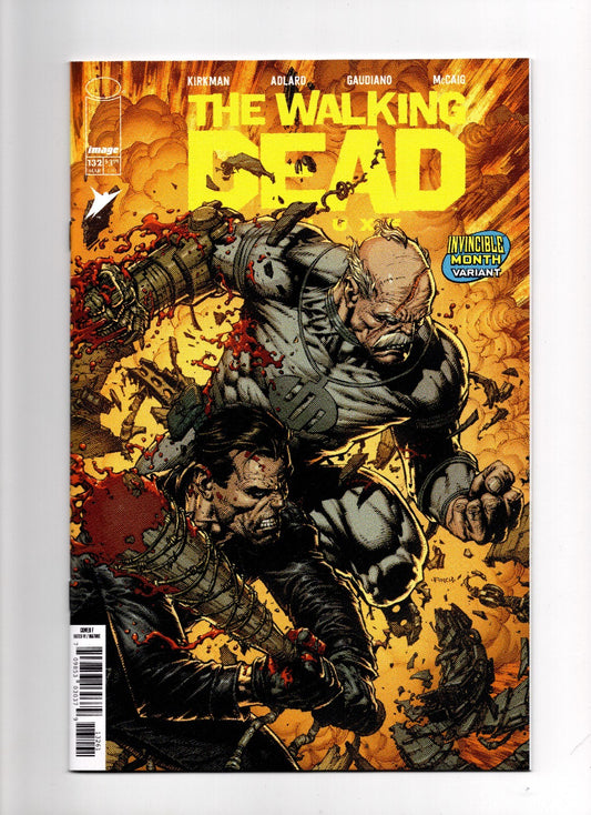 THE WALKING DEAD DELUXE #132 Cover F David Finch Invincible Team-Up Variant