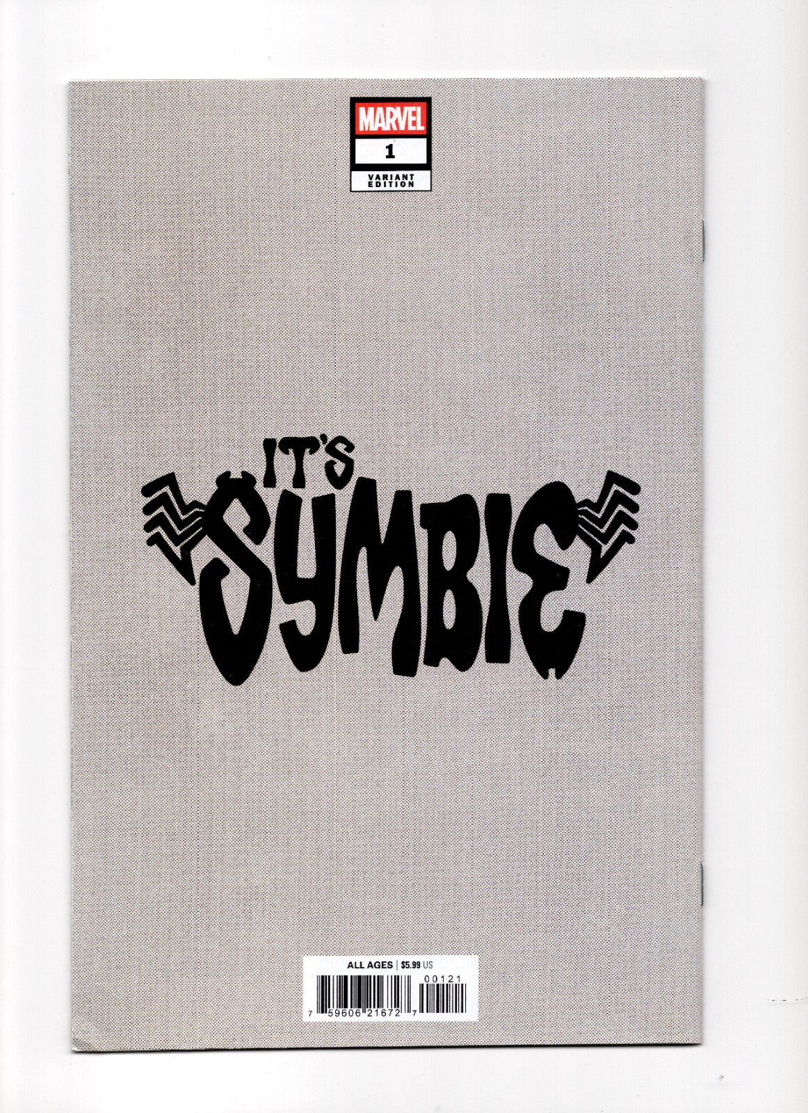 It's Symbie #1 Animation Variant Comic Book First Print 2026