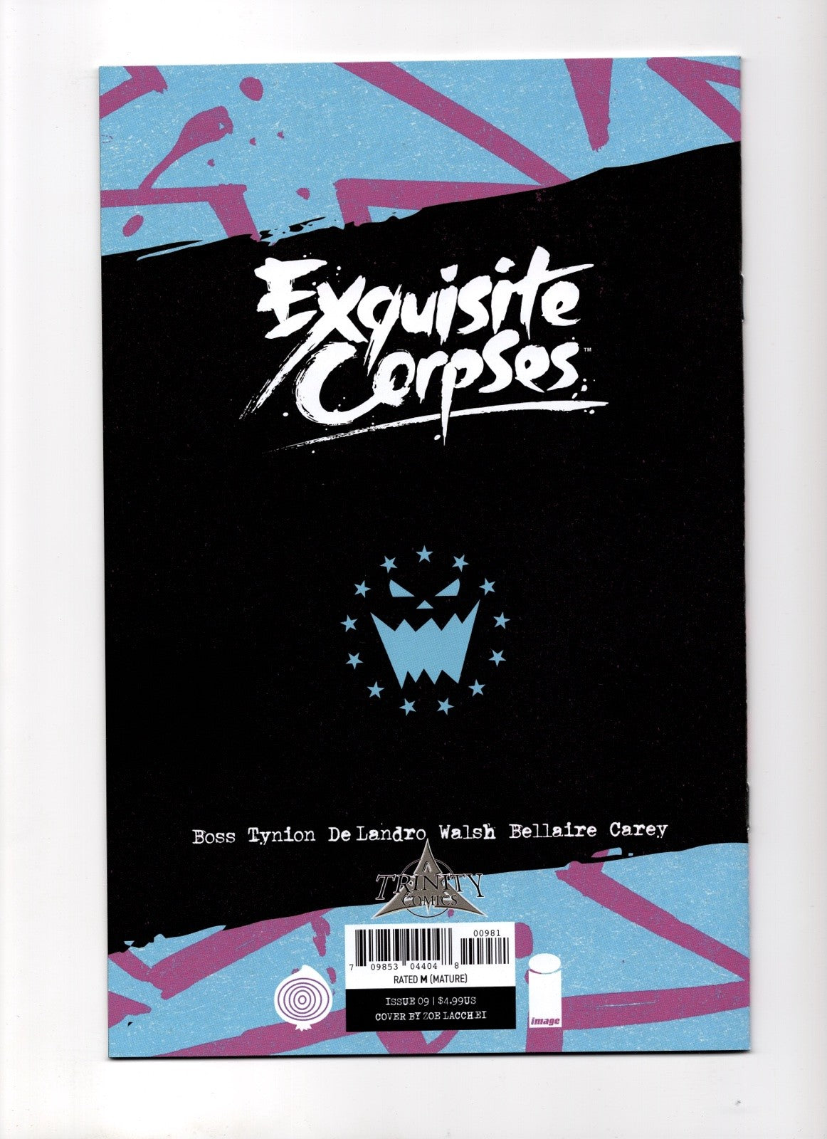Exquisite Corpses #9 Trinity Virgin - SIGNED by Zoe Lacchei with CoA