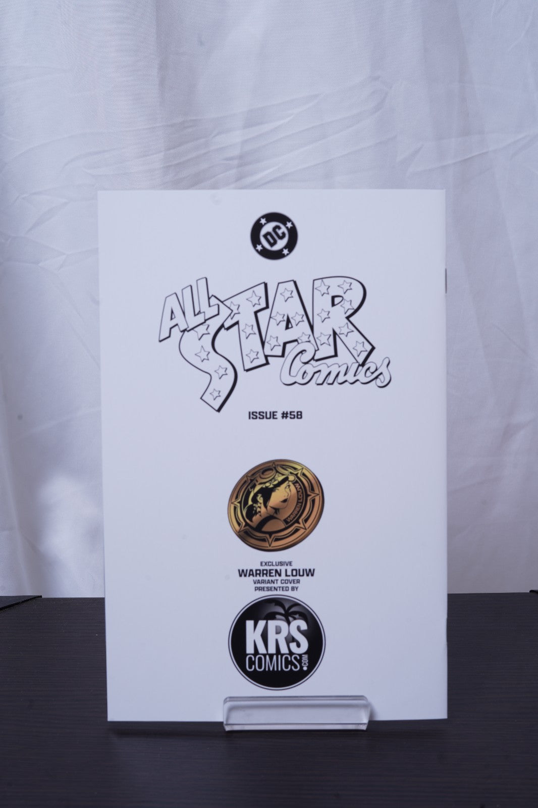 All Star Comics #58 Warren Louw Virgin Variant LTD 750 NM