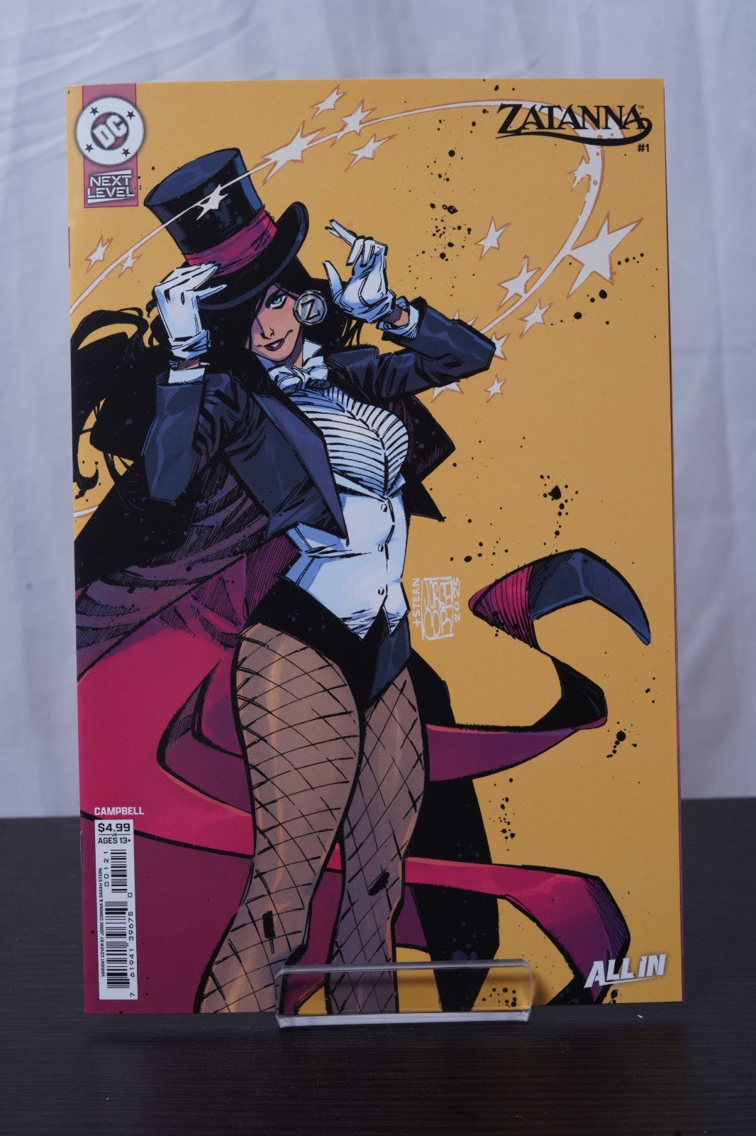 ZATANNA (2026) #1 COVER D JORGE CORONA