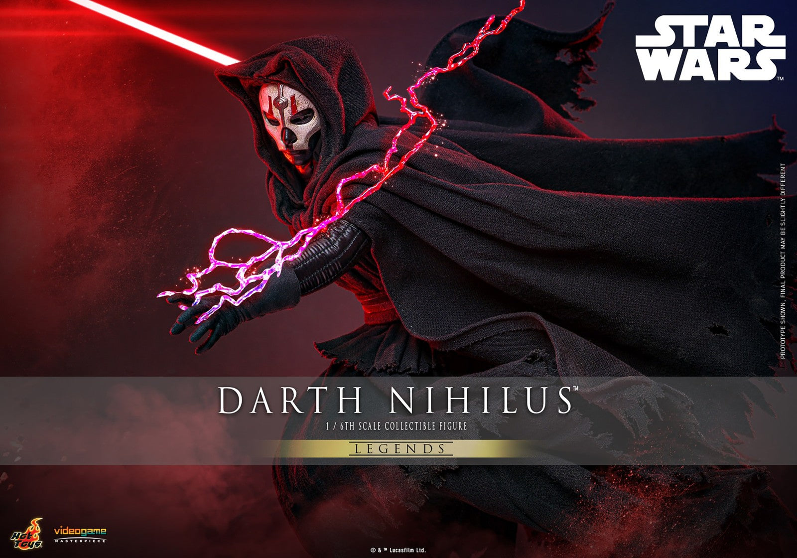 Darth Nihilus Sixth Scale - Videogame Masterpiece Series - Star Wars HOT TOYS