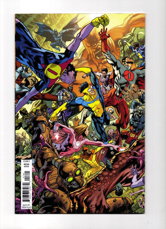 REDCOAT #17 CVR D BRYAN HITCH & BRAD ANDERSON INVINCIBLE TEAM UP WRAPAROUND VAR