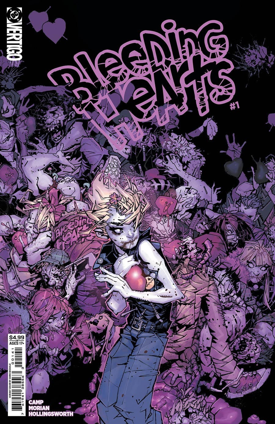 Bleeding Hearts #1 First Print Full Set Covers A B C D E F