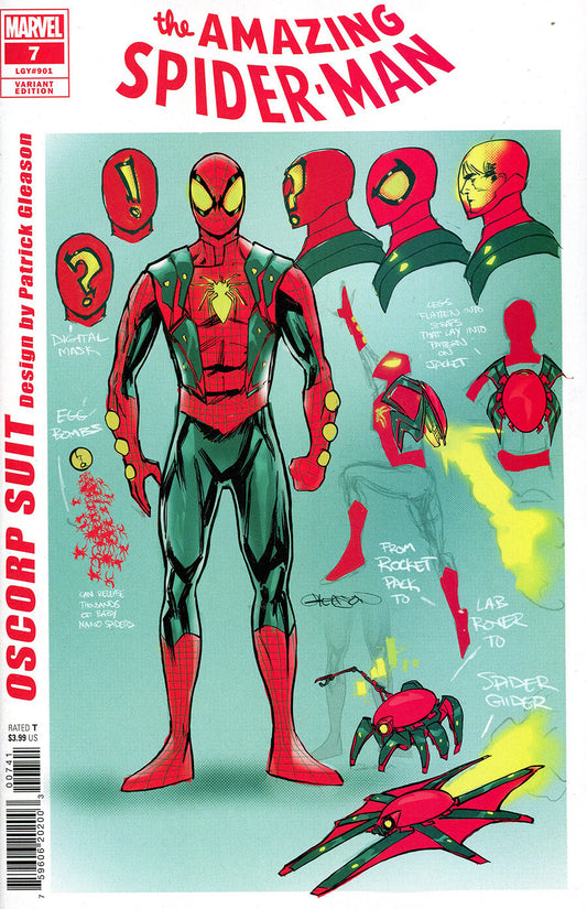 Amazing Spider-Man Issue #7 - Patrick Gleason - Design (1:10)