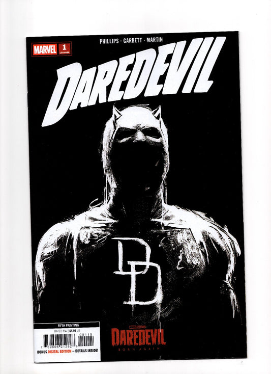 DAREDEVIL #1 MARVEL TELEVISION 5TH PRINTING VARIANT