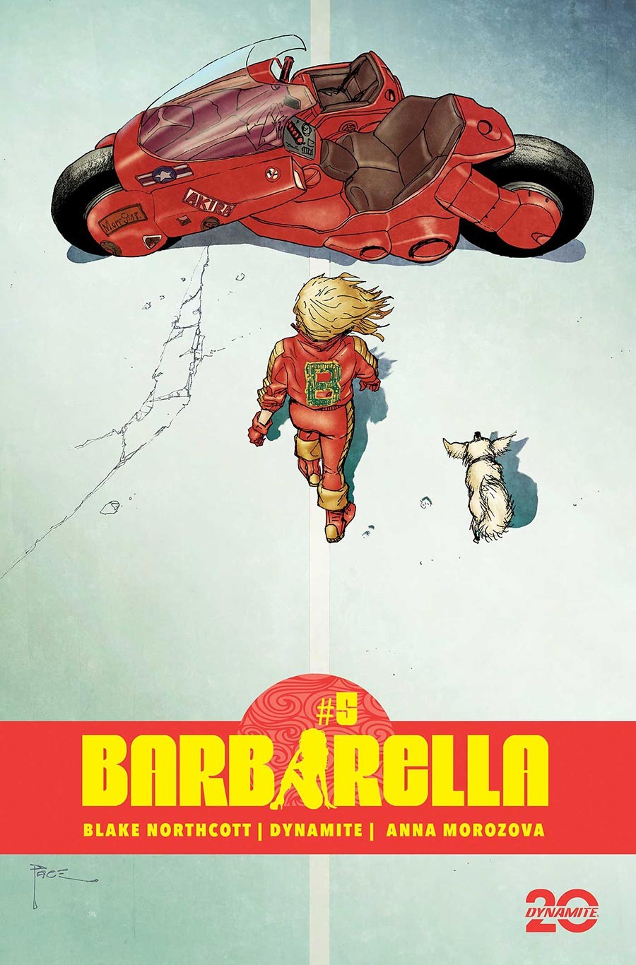 Barbarella Issue #5 - Richard Pace - Akira Homage
