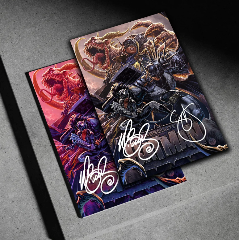 Absolute Batman #25 - SET Foil & Cardstock - Signed Snyder & Brook - PRESALE