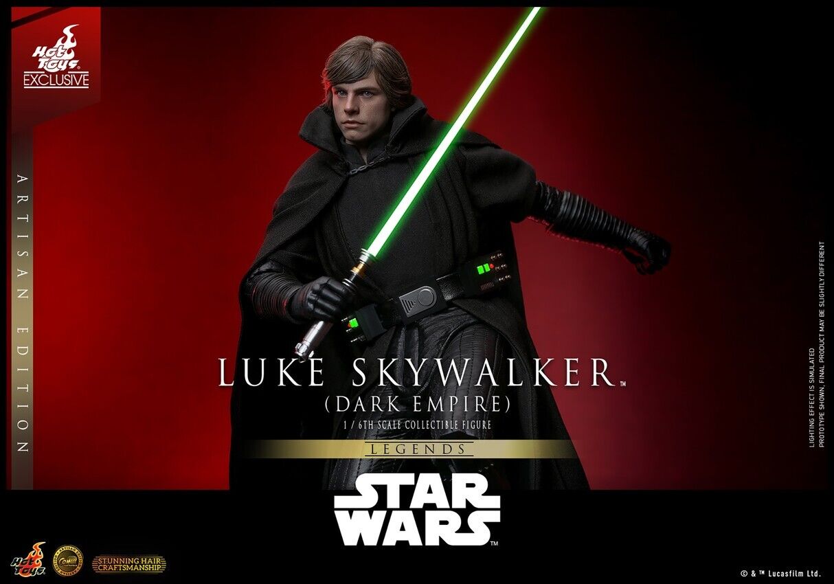 Luke Skywalker Dark Empire Artisan Edition Sixth Scale Figure Hot Toys Pre-Sale