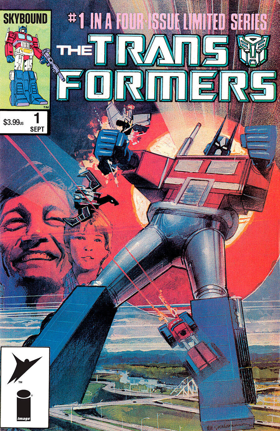 Transformers 40th Anniversary Edition Issue #1 - Bill Sienkiewicz - Regular