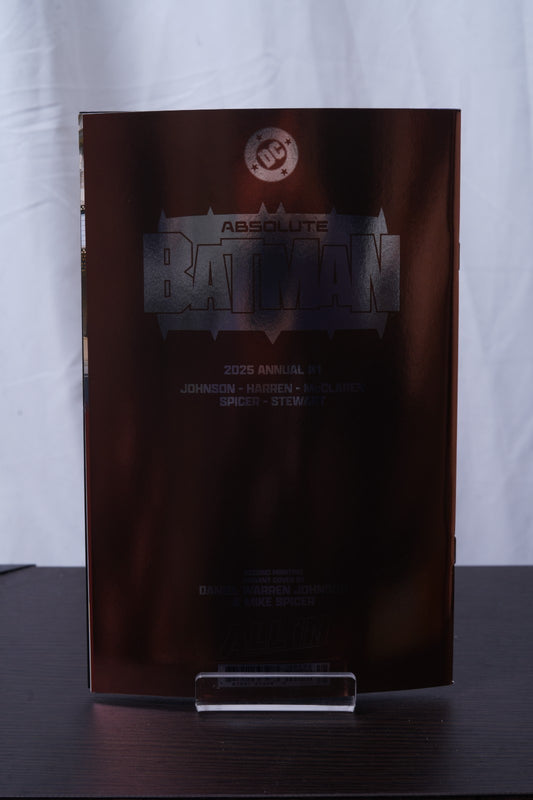 ABSOLUTE BATMAN 2025 ANNUAL #1 Daniel Warren Johnson - 2nd Print - Foil