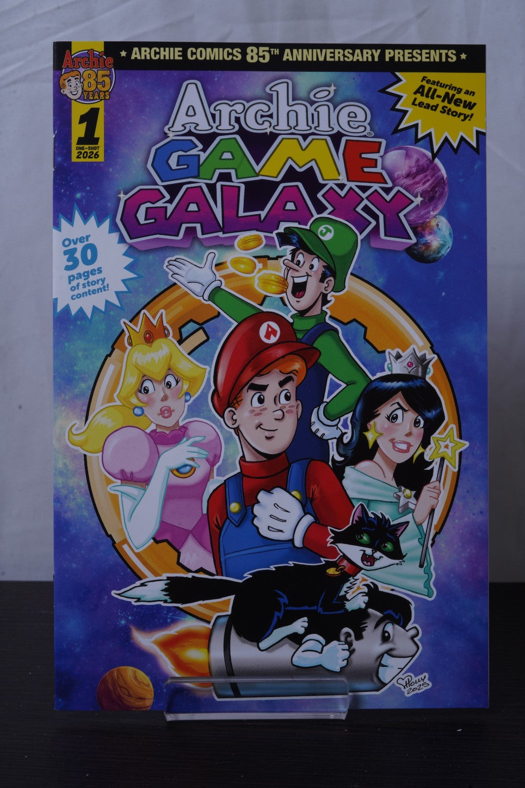 ARCHIE COMICS 85TH ANNIVERSARY PRESENTS ARCHIE GAME GALAXY #1 A HOLLY G