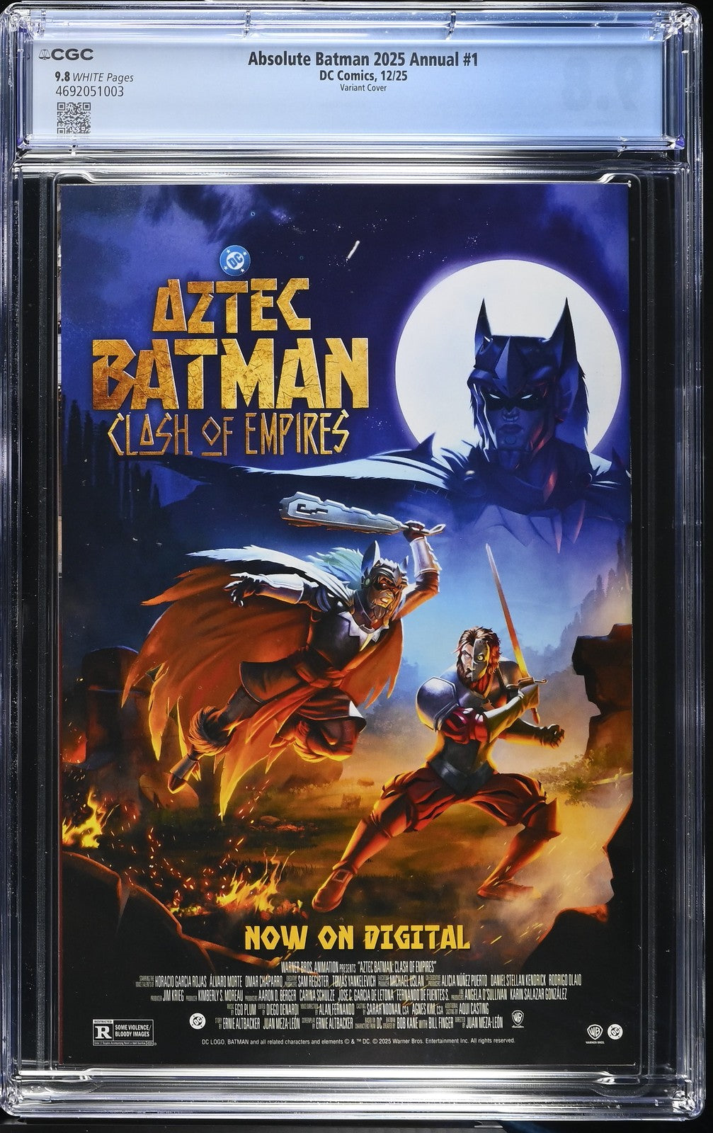 Absolute Batman Annual #1 CGC 9.8 Dragotta Variant Cover B 1st Batmobile