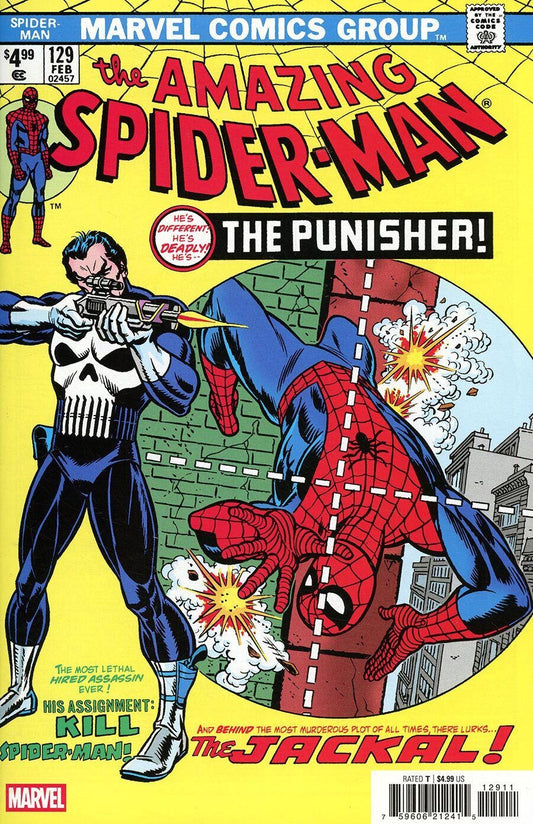 Amazing Spider-Man Issue #129 - Gil Kane - 2025 Facsimile