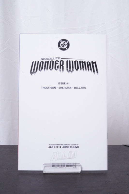 ABSOLUTE WONDER WOMAN #1 SEVENTH PRINTING CVR B JAE LEE CARD STOCK VAR DC COMICS