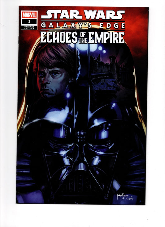STAR WARS: GALAXY'S EDGE - ECHOES OF THE EMPIRE #1 TRADE MICO SUAYAN