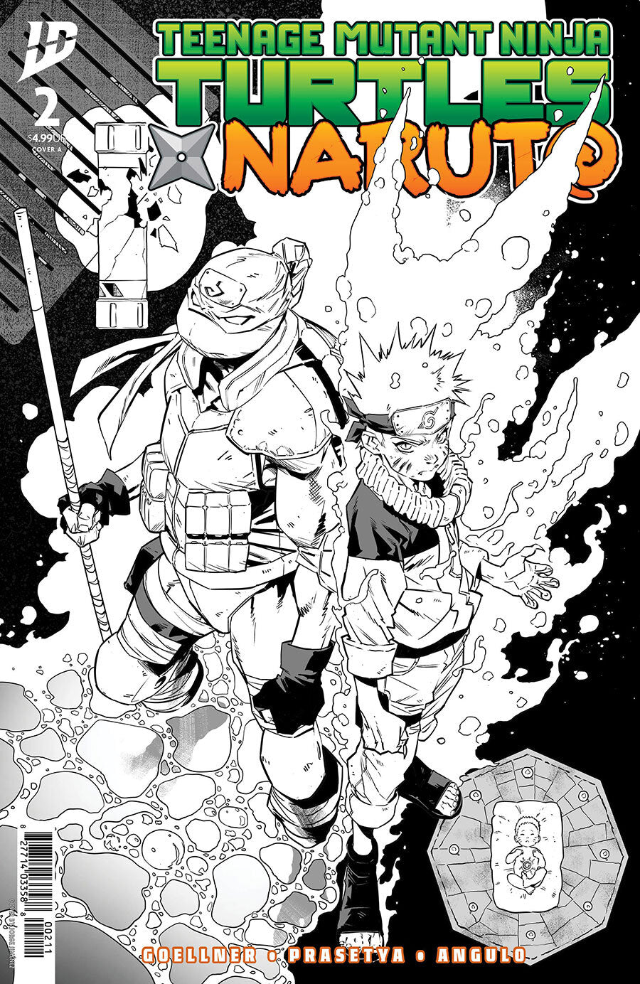 Teenage Mutant Ninja Turtles x Naruto Issue #2 - Jorge Jimenez - 2nd Print