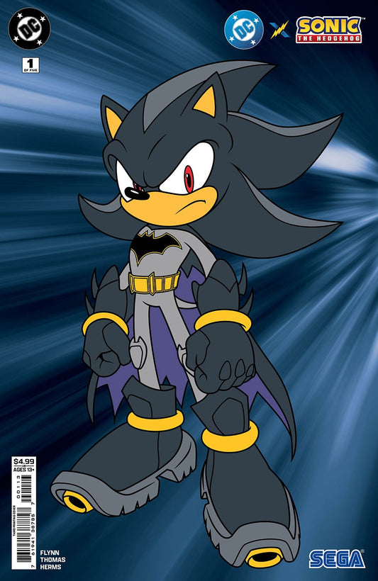 DC x Sonic The Hedgehog Issue #1 - Adam Bryce Thomas - 3rd Print