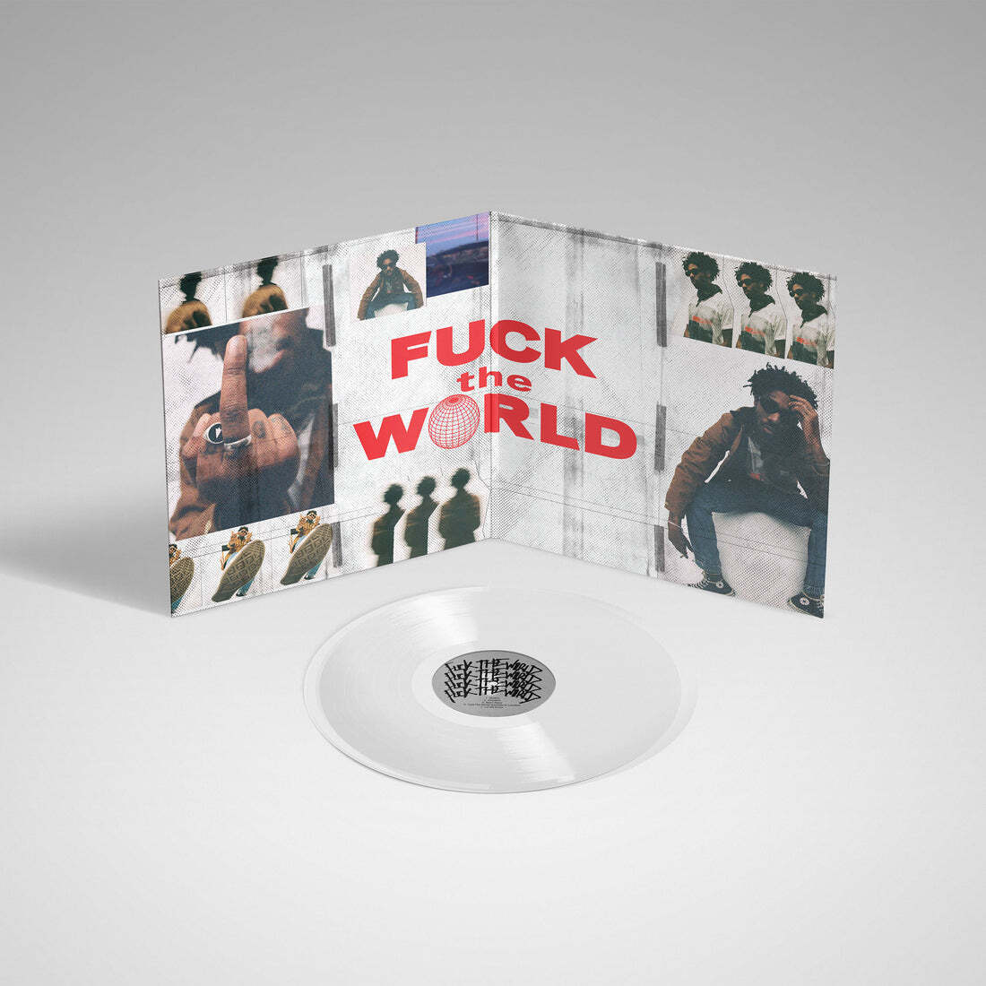 Brent Faiyaz Fuck The World 5 Year Anniversary Red Vinyl LP AND Clear Vinyl LP
