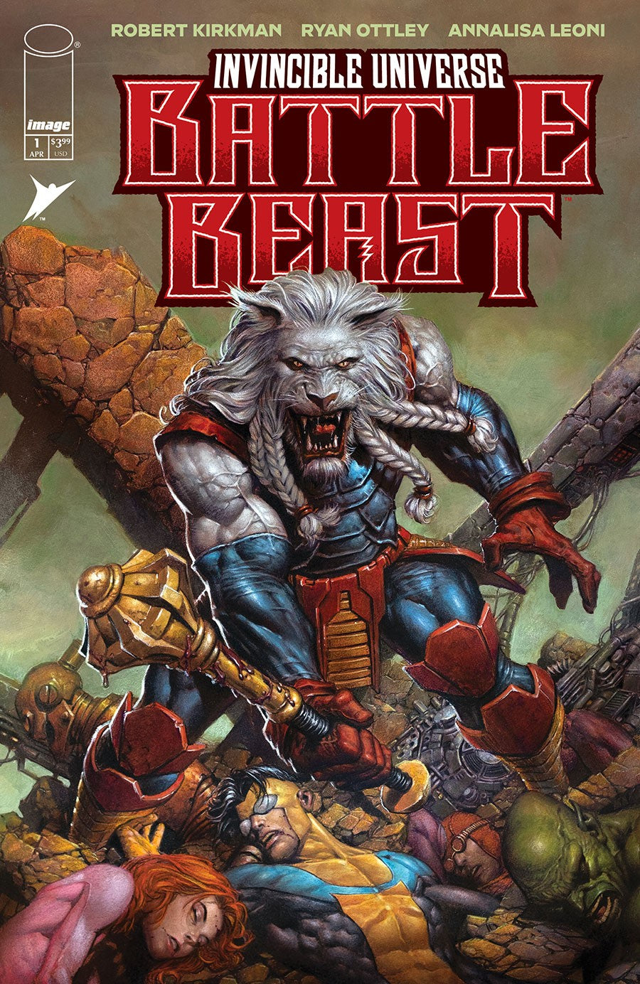 Invincible Universe: Battle Beast Issue #1 - David Finch