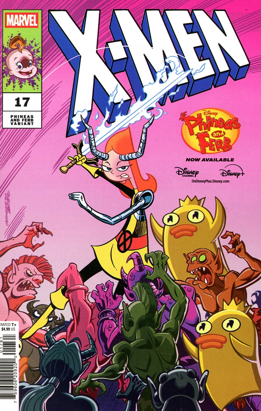 X-Men Issue #17 - Jacob Chabot - Phineas and Ferb