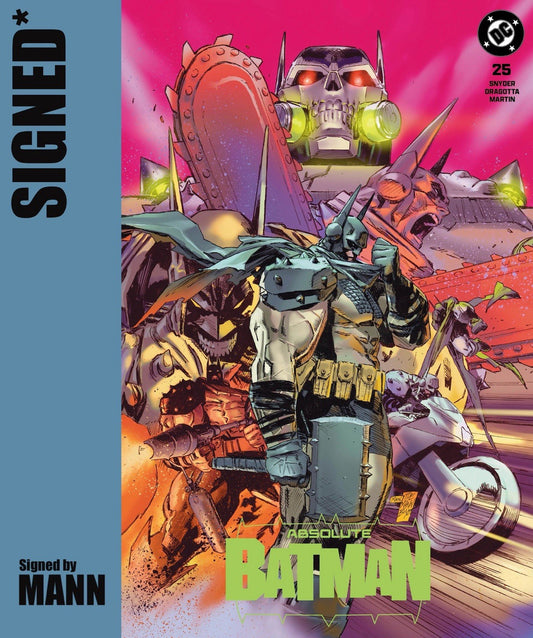 Absolute Batman 25 TheMannBoyz Exclusive - Signed Clay Mann - PRESALE