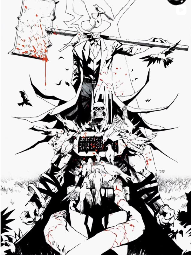 DC COMICS ABSOLUTE BATMAN 19 DEXTER SOY BLOOD B&W SKETCH VARIANT AQ ARRIS LE 500