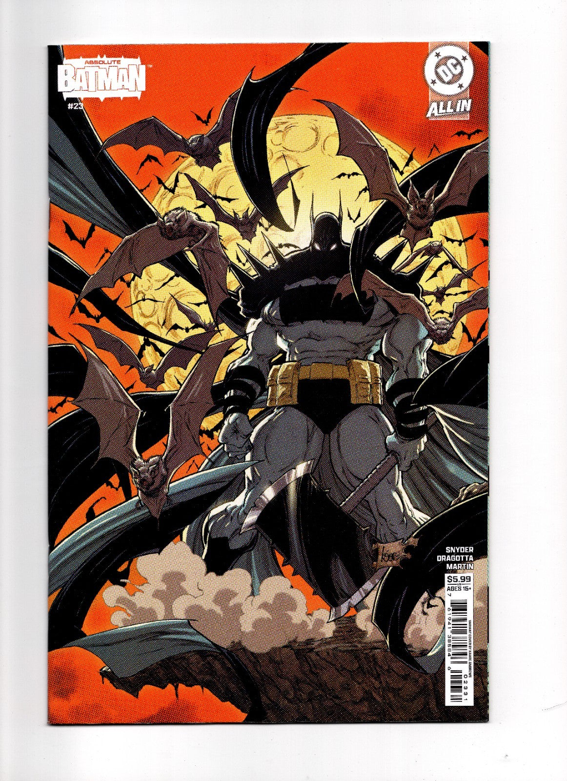 ABSOLUTE BATMAN #23 COVER C KAARE ANDREWS CARD STOCK VAR