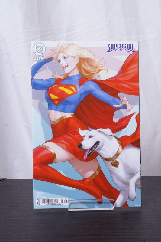 SUPERGIRL #2 CVR B STANLEY ARTGERM LAU CARD STOCK VAR