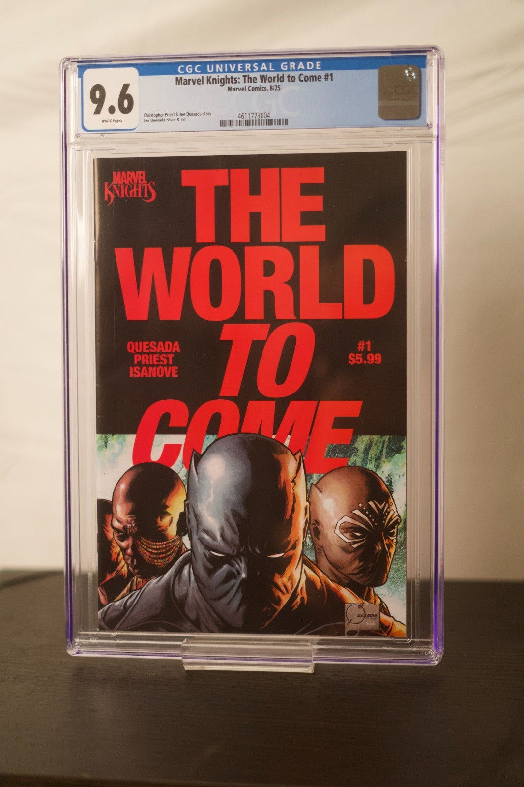 Marvel Knights The World To Come #1 CGC 9.6 Cover A Quesada 1st Print 2025