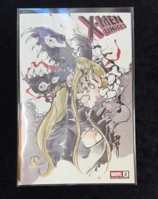 X-Men United #2 Trinity SDCC 2026 Magik Exclusive - Peach Momoko Presale - TRADE