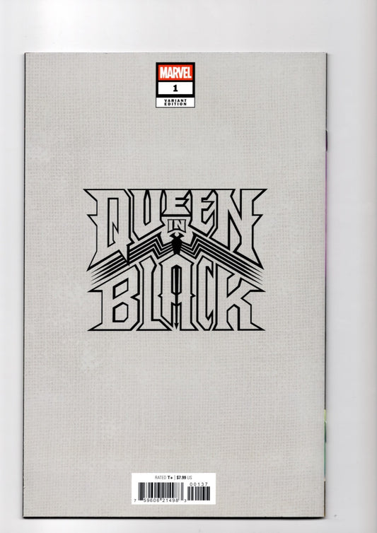 Queen In Black #1  David Marquez Connecting Variant B Blind Bag Cover