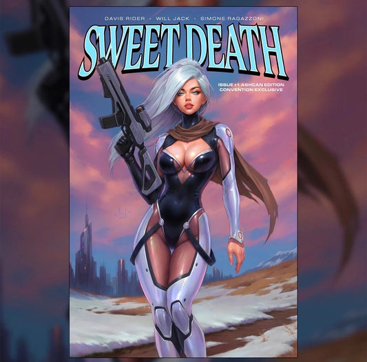 Sweet Death FULL SIZED Ashcan Exclusive Davis Rider Will Jack Megacon
