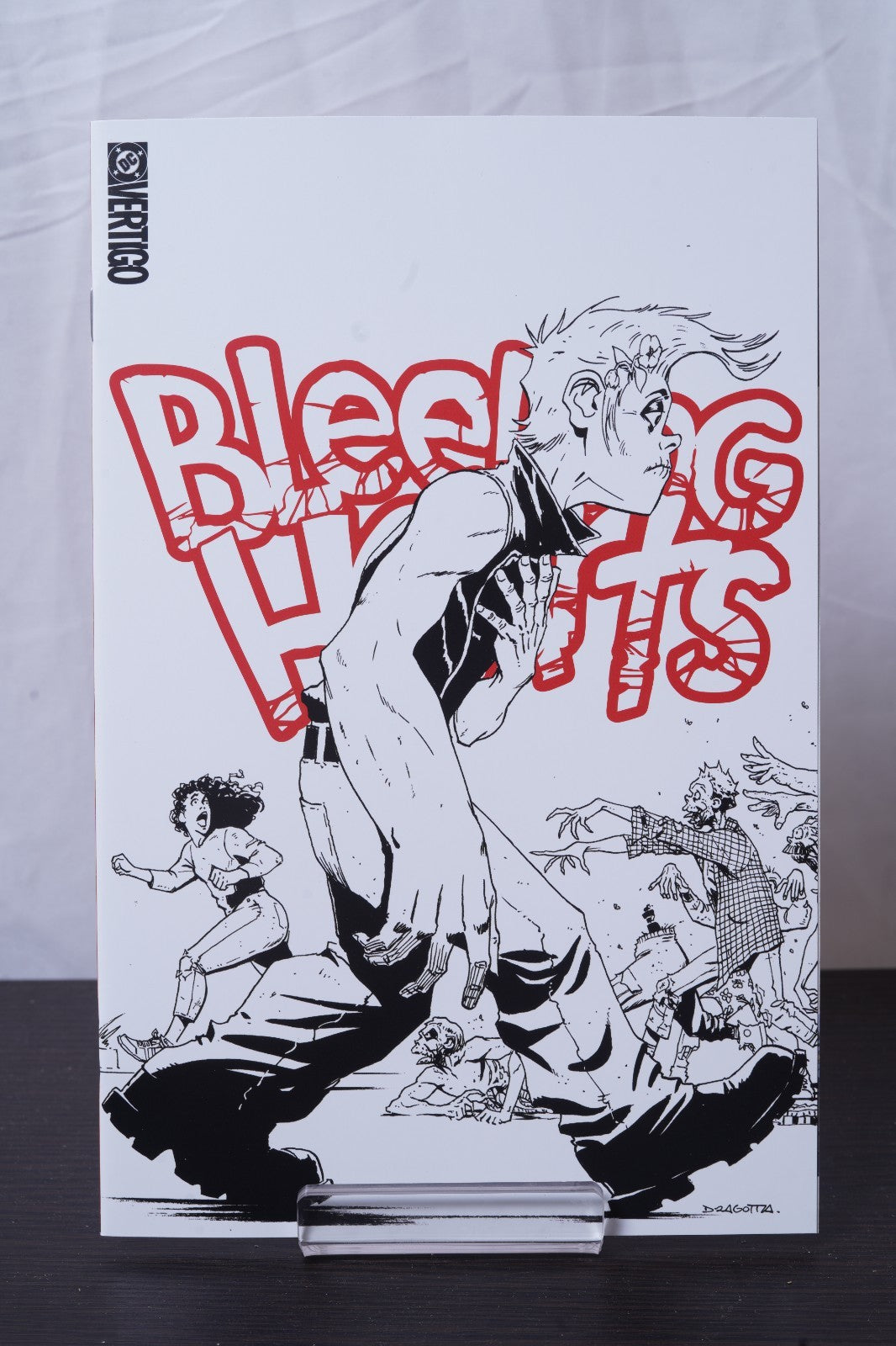 Bleeding Hearts Issue #1 - Nick Dragotta - 2nd Print - B&W