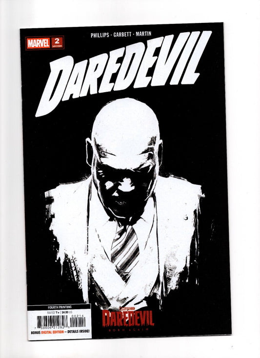 DAREDEVIL #2 MARVEL TELEVISION 4TH PRINTING VARIANT