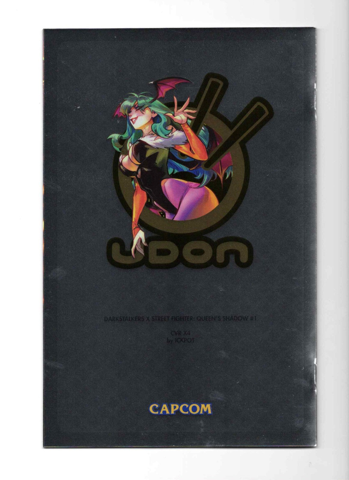 Darkstalkers x Street Fighter Queen's Shadow #1 Ickpot Foil Variant CX4